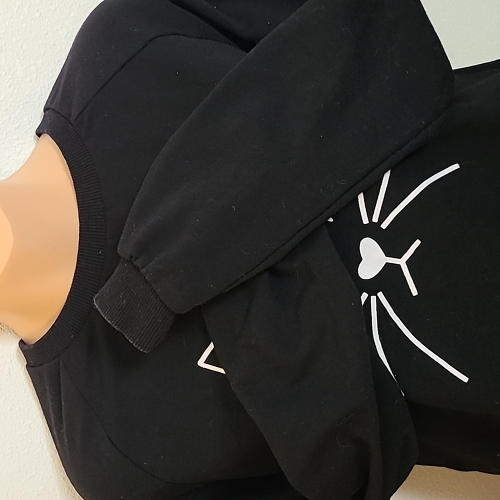 Black Cat sweatshirt xs - Picture 3 of 6